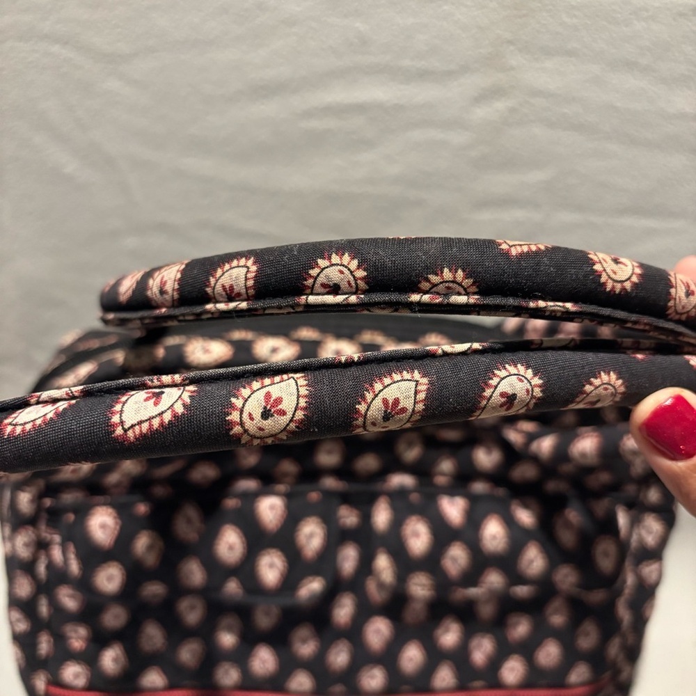 Vera Bradley Multi Compartment Large Shoulder Tote Bag with matching Wristlet - Picture 4 of 11